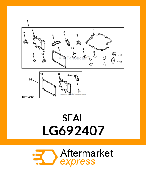 SEAL, GOVERNOR LG692407