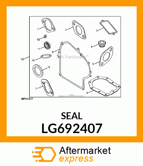 SEAL, GOVERNOR LG692407