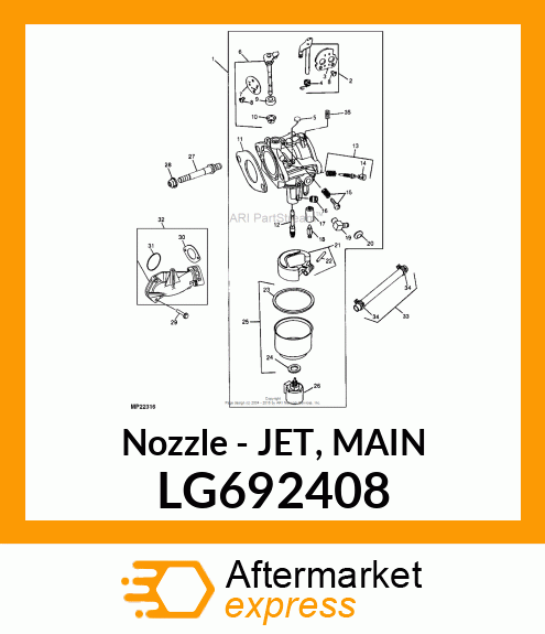 Nozzle LG692408