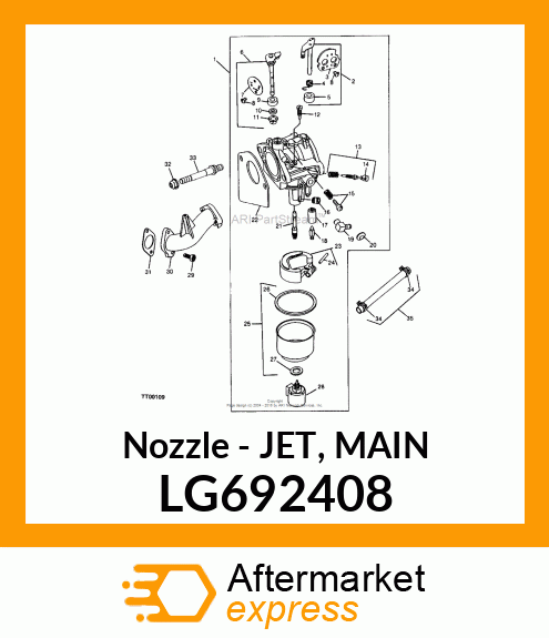 Nozzle LG692408