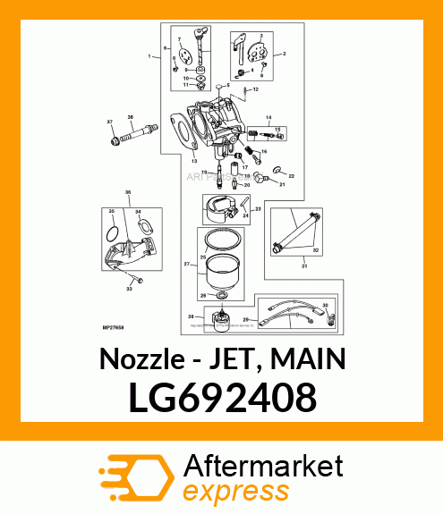 Nozzle LG692408