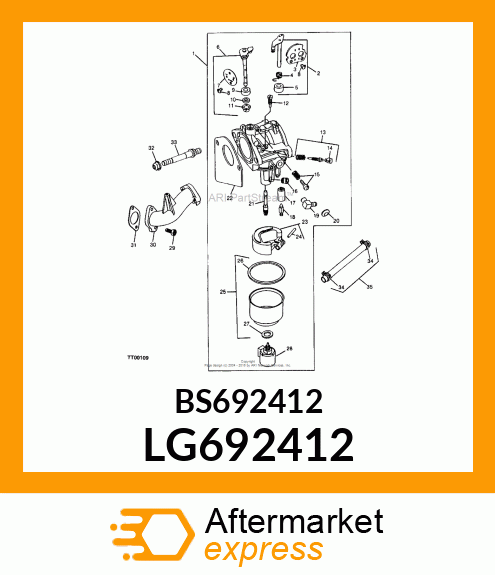 Nozzle LG692412