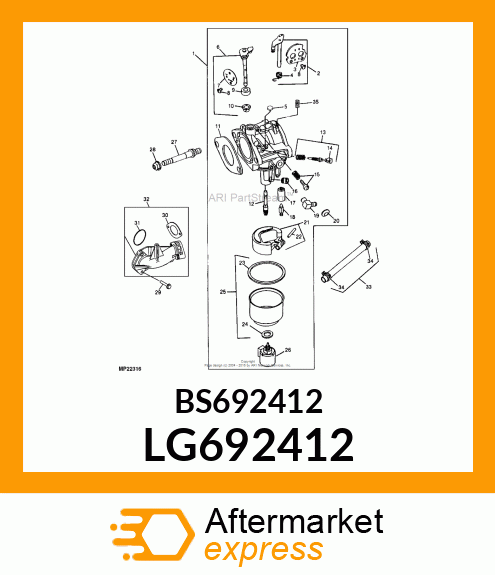 Nozzle LG692412