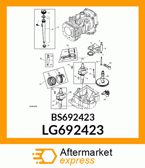 Counterweight LG692423