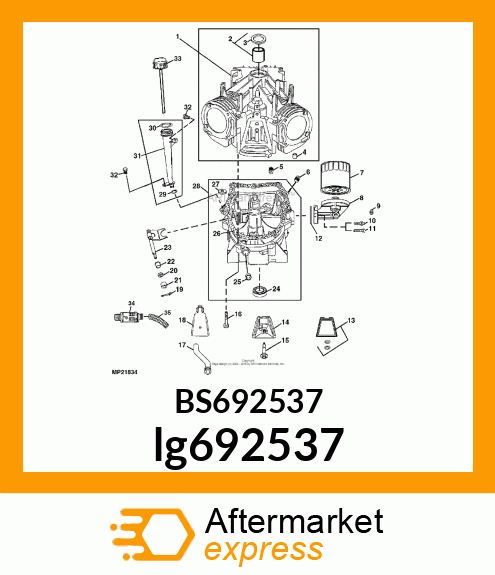 SCREW, ROCKER COVER lg692537