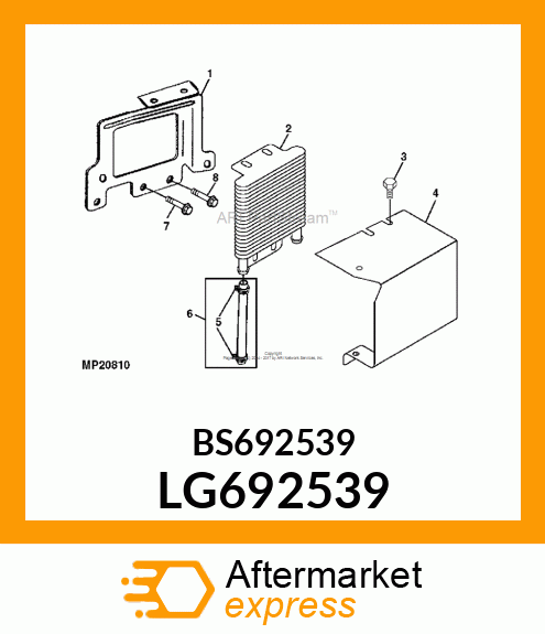 SCREW, HEX LG692539