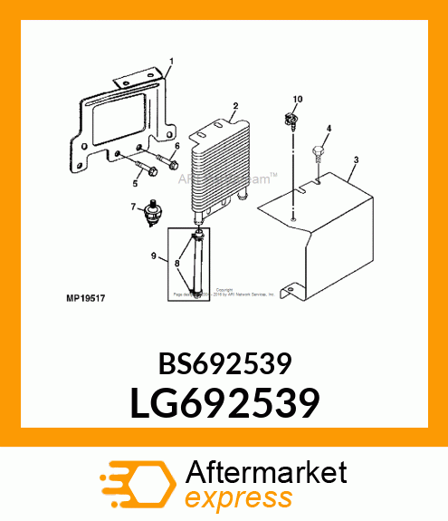 SCREW, HEX LG692539