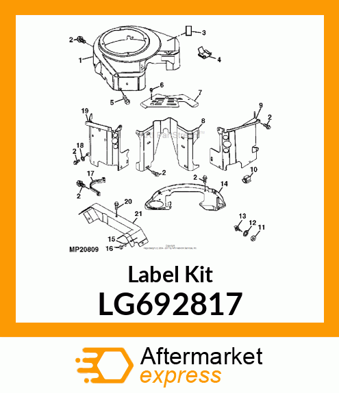 Label Kit LG692817
