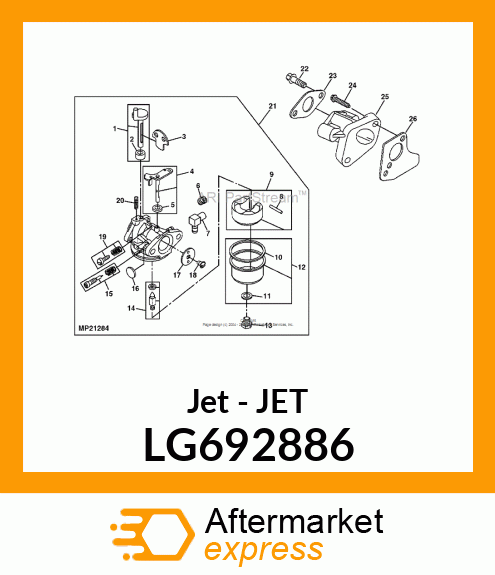 Jet LG692886