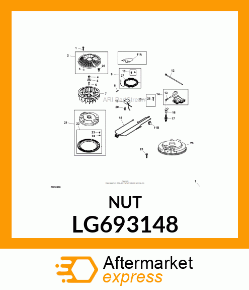 NUT, NUT LG693148