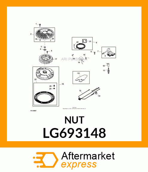 NUT, NUT LG693148