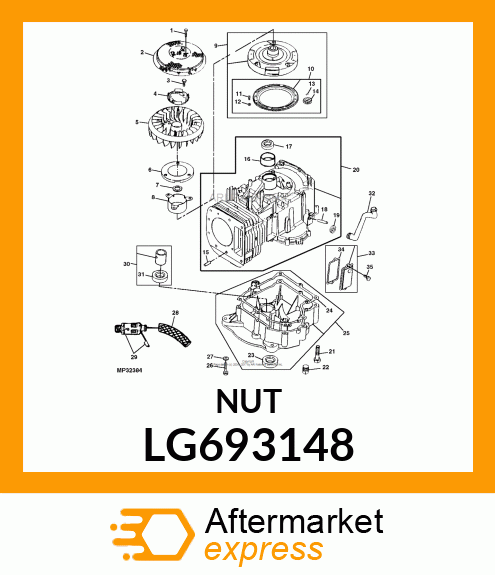 NUT, NUT LG693148