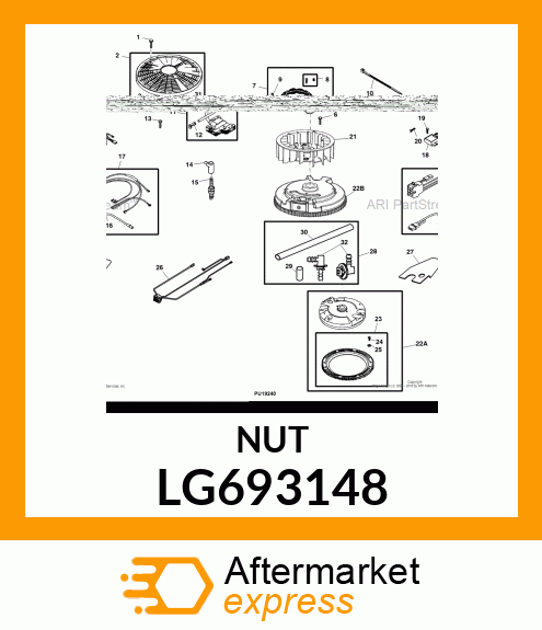 NUT, NUT LG693148