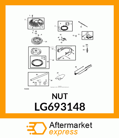 NUT, NUT LG693148