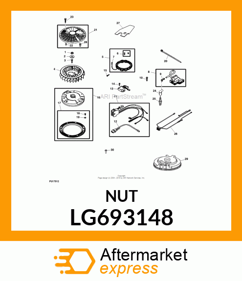 NUT, NUT LG693148