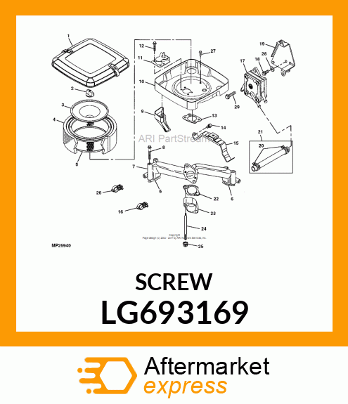 SCREW LG693169