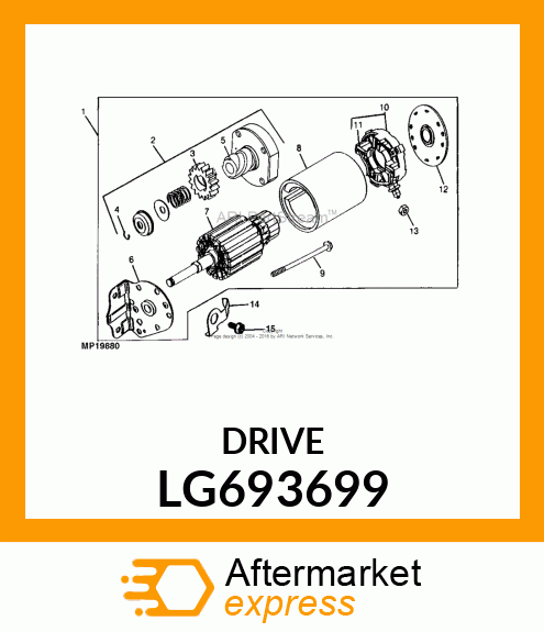 DRIVE LG693699