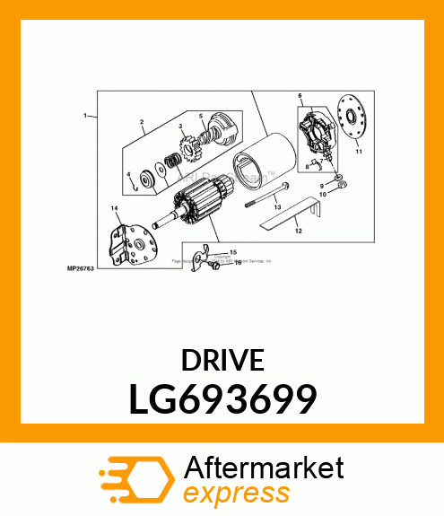 DRIVE LG693699