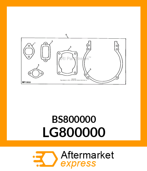 Gasket LG800000