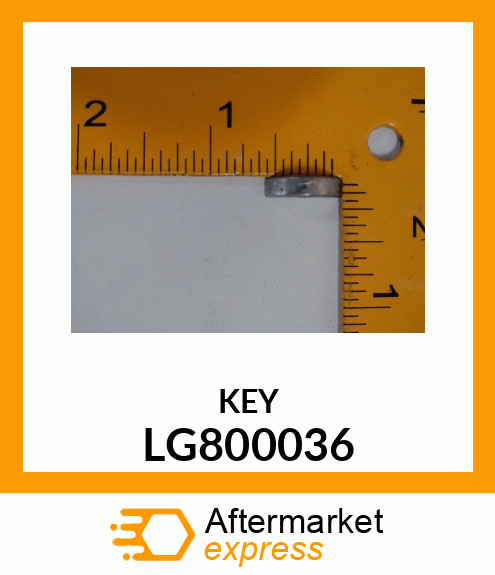 Shaft Key LG800036