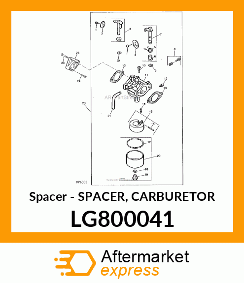 Spacer LG800041