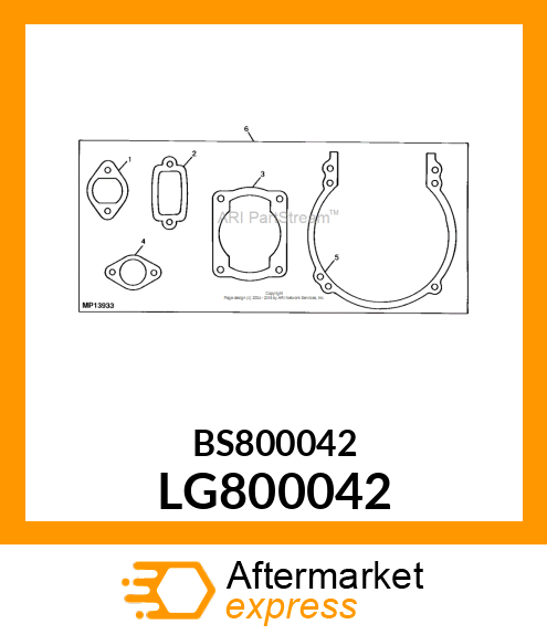 Gasket LG800042