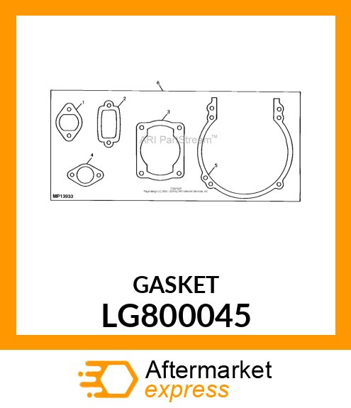 Gasket LG800045