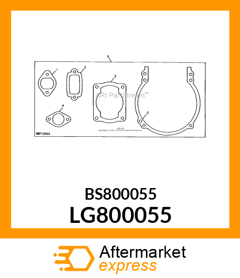 Gasket LG800055