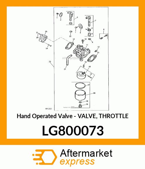 Valve Hand Operated LG800073