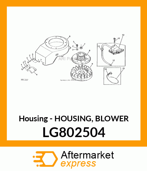 Housing LG802504