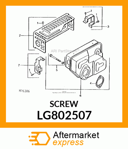 Screw LG802507