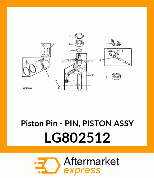 Piston Pin LG802512