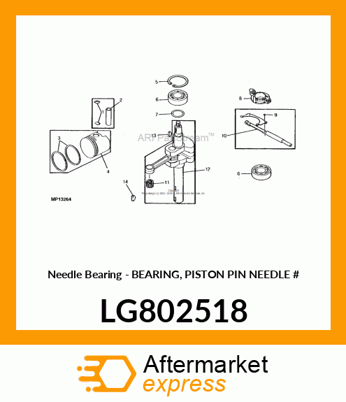 Needle Bearing LG802518