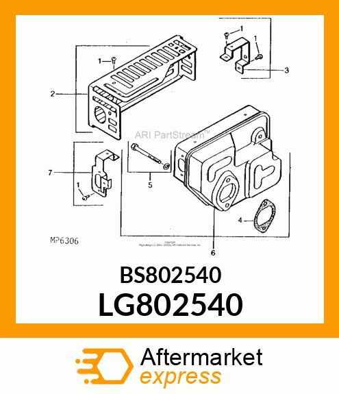 Screw LG802540