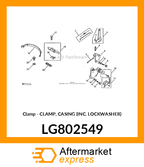 Clamp LG802549