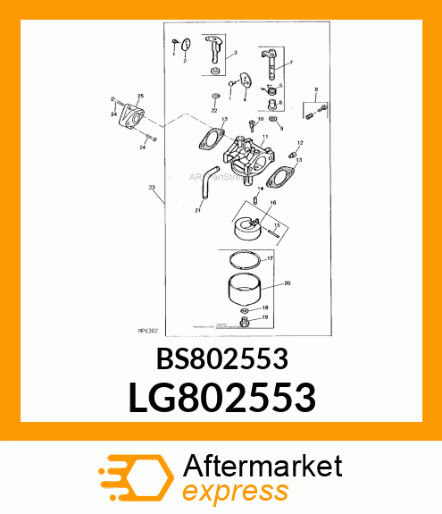 Package Of Parts LG802553
