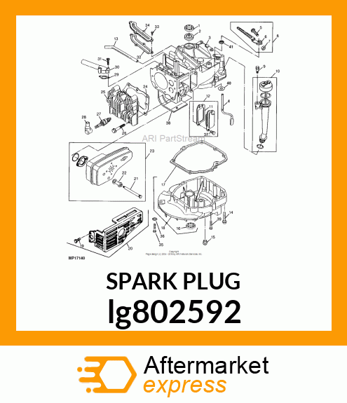 SPARK PLUG lg802592