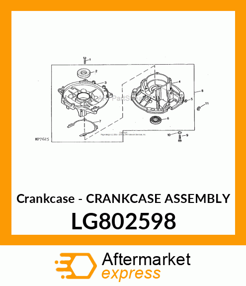 Crankcase LG802598