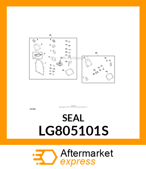 SEAL, OIL LG805101S