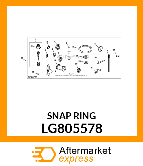 Retainer LG805578