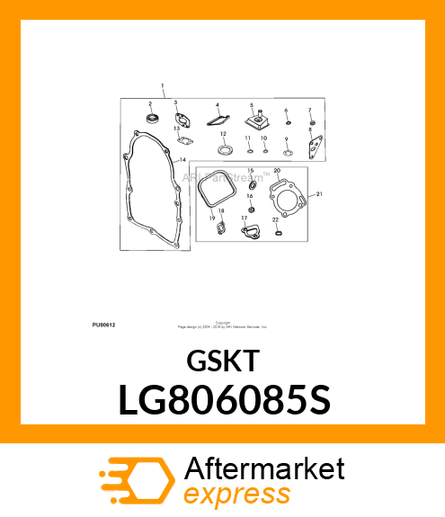 GASKET, CYLINDER HEAD LG806085S