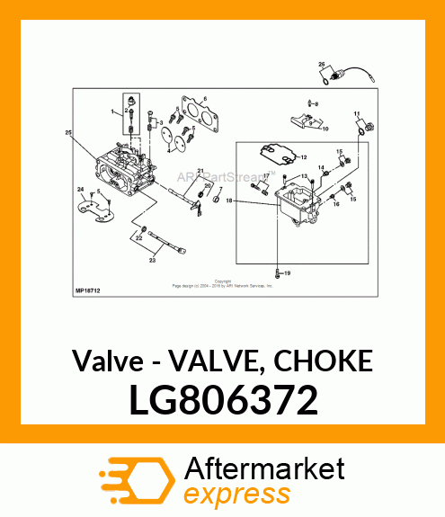 Valve LG806372