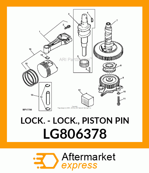 Lock LG806378