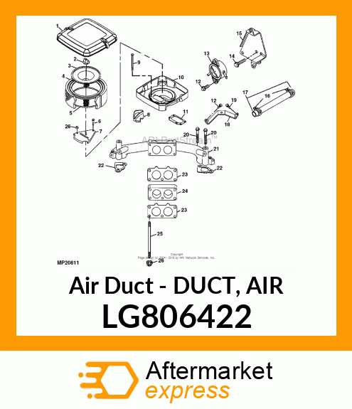 Air Duct LG806422