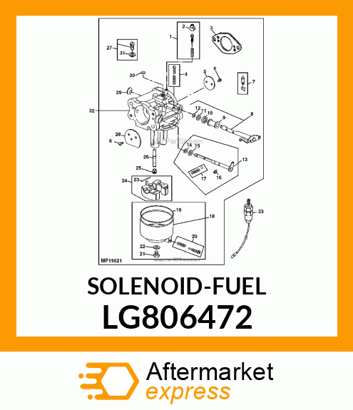 SOLENOID, FUEL LG806472