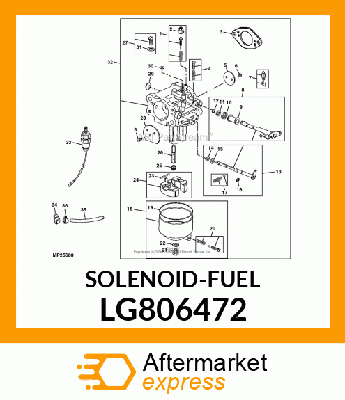 SOLENOID, FUEL LG806472