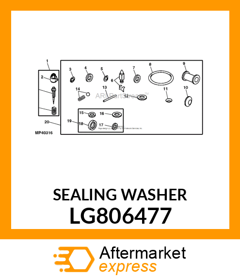 Washer LG806477