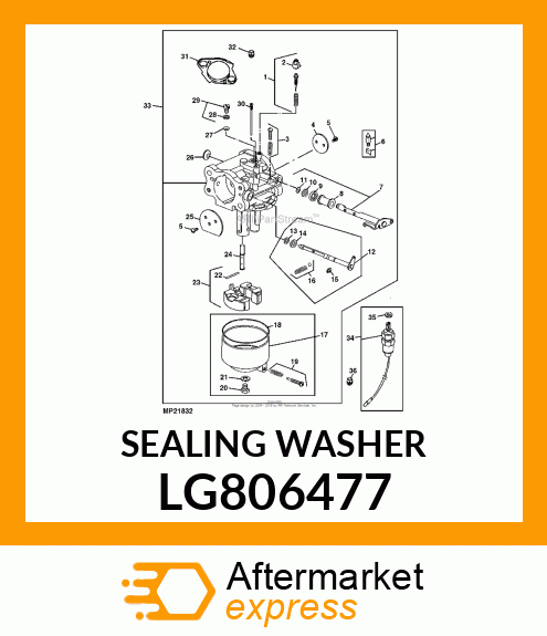 Washer LG806477