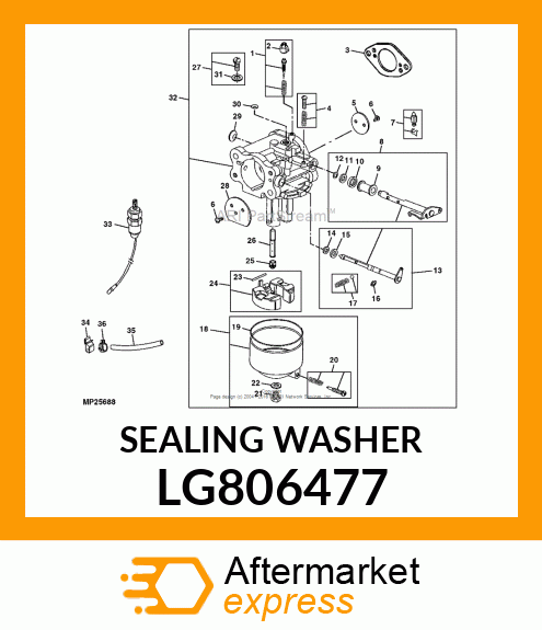 Washer LG806477