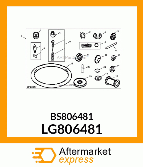 GASKET, FLOAT BOWL LG806481